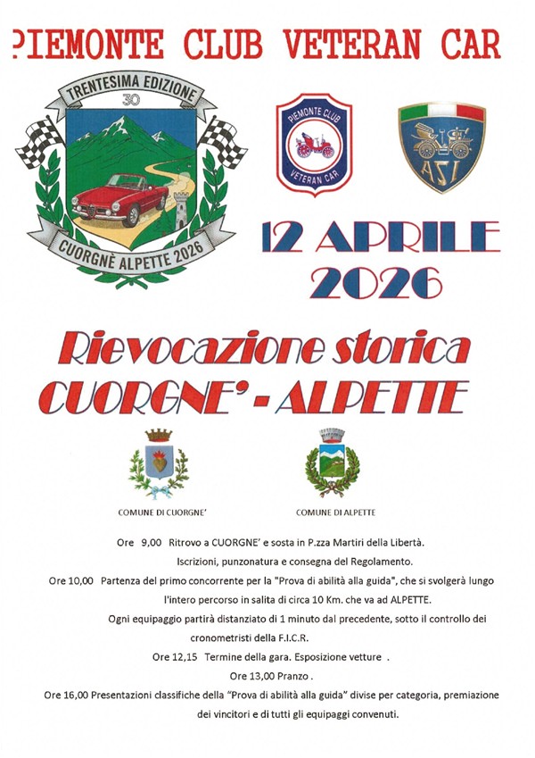 Piemonte Veteran Car