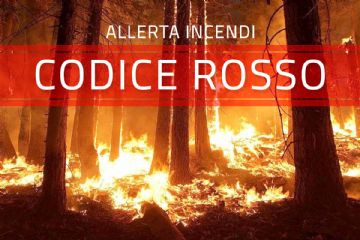 Dichiarazione stato di massima pericolosità per gli incendi boschivi su tutta la Regione Piemonte